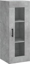 vidaXL - Wandkast - 34,5x34x90 - cm - betongrijs