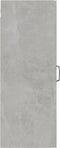 vidaXL - Wandkast - 34,5x34x90 - cm - betongrijs