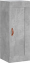 vidaXL - Wandkast - 34,5x34x90 - cm - bewerkt - hout - betongrijs