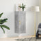 vidaXL - Wandkast - 34,5x34x90 - cm - bewerkt - hout - betongrijs