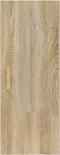 vidaXL - Wandkast - 34,5x34x90 - cm - bewerkt - hout - sonoma - eikenkleurig