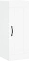 vidaXL - Wandkast - 34,5x34x90 - cm - bewerkt - hout - wit