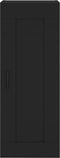 vidaXL - Wandkast - 34,5x34x90 - cm - bewerkt - hout - zwart