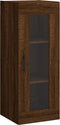 vidaXL - Wandkast - 34,5x34x90 - cm - bruin - eikenkleur