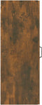 vidaXL - Wandkast - 34,5x34x90 - cm - gerookt - eikenkleurig