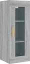 vidaXL - Wandkast - 34,5x34x90 - cm - grijs - sonoma - eikenkleurig