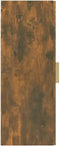 vidaXL - Wandkast - 34,5x34x90 - cm - grijs - sonoma - eikenkleurig