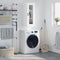 vidaXL - Wandkast - 34,5x34x90 - cm - wit