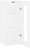 vidaXL - Wandkast - 34,5x34x90 - cm - wit