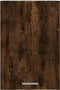 vidaXL - Wandkast - 39,5x31x60 - cm - bewerkt - hout - gerookt - eikenkleurig