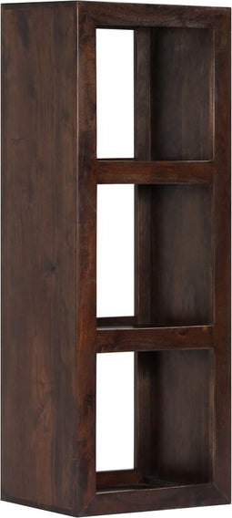 vidaXL - Wandkast - 40x30x110 - cm - massief - acaciahout