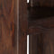 vidaXL - Wandkast - 40x30x110 - cm - massief - acaciahout