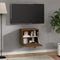 vidaXL - Wandkast - 40x30x35 - cm - massief - grenenhout - honingbruin