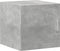 vidaXL - Wandkast - 40x42,5x40 - cm - bewerkt - hout - betongrijs