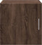 vidaXL - Wandkast - 40x42,5x40 - cm - bewerkt - hout - bruin - eikenkleurig