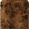 vidaXL - Wandkast - 40x42,5x40 - cm - bewerkt - hout - gerookt - eikenkleurig