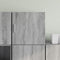 vidaXL - Wandkast - 40x42,5x40 - cm - bewerkt - hout - grijs - sonoma