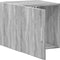 vidaXL - Wandkast - 40x42,5x40 - cm - bewerkt - hout - grijs - sonoma