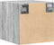 vidaXL - Wandkast - 40x42,5x40 - cm - bewerkt - hout - grijs - sonoma