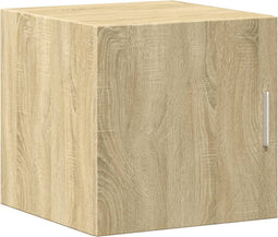 vidaXL - Wandkast - 40x42,5x40 - cm - bewerkt - hout - sonoma - eikenkleurig