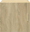 vidaXL - Wandkast - 40x42,5x40 - cm - bewerkt - hout - sonoma - eikenkleurig