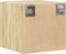 vidaXL - Wandkast - 40x42,5x40 - cm - bewerkt - hout - sonoma - eikenkleurig