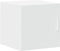 vidaXL - Wandkast - 40x42,5x40 - cm - bewerkt - hout - wit