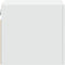 vidaXL - Wandkast - 40x42,5x40 - cm - bewerkt - hout - wit