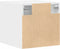 vidaXL - Wandkast - 40x42,5x40 - cm - bewerkt - hout - wit