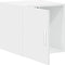 vidaXL - Wandkast - 40x42,5x40 - cm - bewerkt - hout - wit