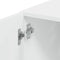 vidaXL - Wandkast - 40x42,5x40 - cm - bewerkt - hout - wit