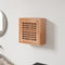 vidaXL - Wandkast - 42x18x42 - cm - massief - walnotenhout