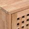 vidaXL - Wandkast - 42x18x42 - cm - massief - walnotenhout