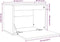 vidaXL - Wandkast - 45x30x35 - cm - massief - grenenhout - honingbruin