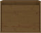 vidaXL - Wandkast - 45x30x35 - cm - massief - grenenhout - honingbruin