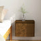 vidaXL - Wandkast - 45x30x35 - cm - massief - grenenhout - honingbruin