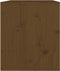vidaXL - Wandkast - 45x30x35 - cm - massief - grenenhout - honingbruin