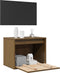 vidaXL - Wandkast - 45x30x35 - cm - massief - grenenhout - honingbruin