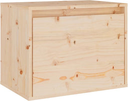 vidaXL - Wandkast - 45x30x35 - cm - massief - grenenhout