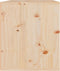 vidaXL - Wandkast - 45x30x35 - cm - massief - grenenhout