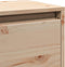 vidaXL - Wandkast - 45x30x35 - cm - massief - grenenhout