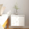 vidaXL - Wandkast - 45x30x35 - cm - massief - grenenhout - wit
