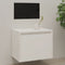 vidaXL - Wandkast - 45x30x35 - cm - massief - grenenhout - wit