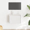 vidaXL - Wandkast - 45x30x35 - cm - massief - grenenhout - wit