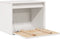 vidaXL - Wandkast - 45x30x35 - cm - massief - grenenhout - wit