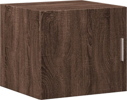vidaXL - Wandkast - 45x42,5x40 - cm - bewerkt - hout - bruin - eikenkleurig