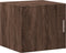 vidaXL - Wandkast - 45x42,5x40 - cm - bewerkt - hout - bruin - eikenkleurig