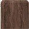vidaXL - Wandkast - 45x42,5x40 - cm - bewerkt - hout - bruin - eikenkleurig