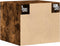 vidaXL - Wandkast - 45x42,5x40 - cm - bewerkt - hout - gerookt - eikenkleurig