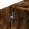 vidaXL - Wandkast - 45x42,5x40 - cm - bewerkt - hout - gerookt - eikenkleurig